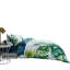 Tropical Leaf Print Duvet Cover Set with Matching Pillowcases - Polycotton Bedding-27330557