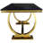 Rectangular with Stainless Steel Base Dining Table