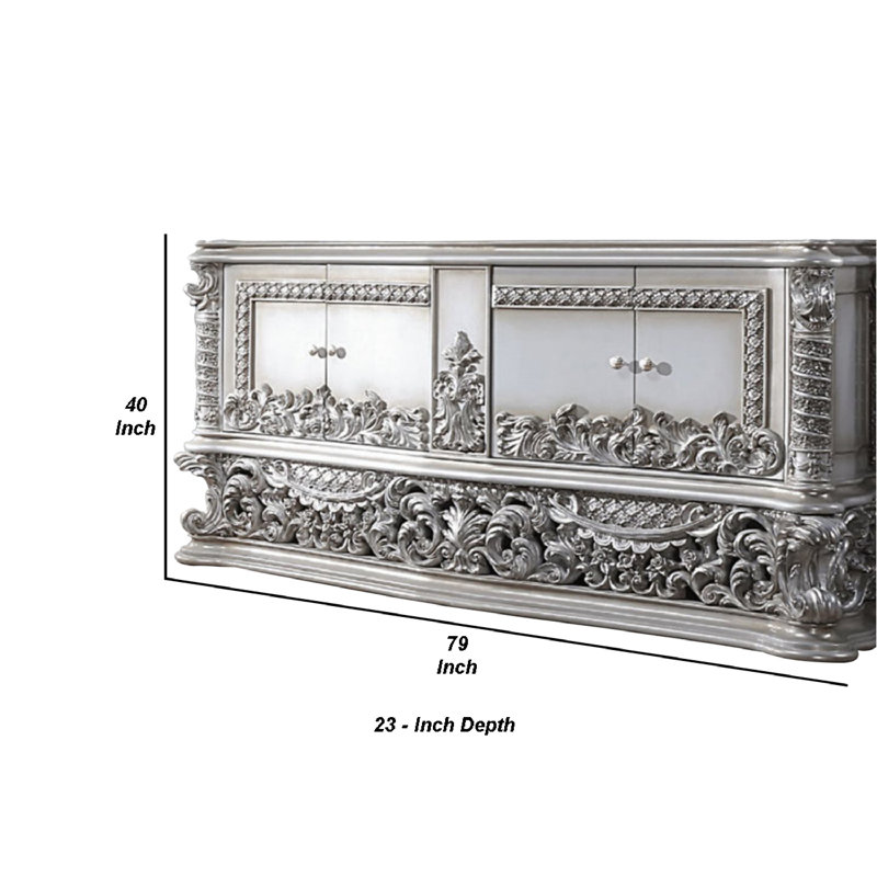 Commode double 6 tiroirs l 23 po