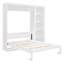 Lit escamotable double pleine grandeur avec tablettes-1441127925