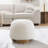 Round Upholstered Ottoman, Footstool For Bedroom, Entryway-941120036