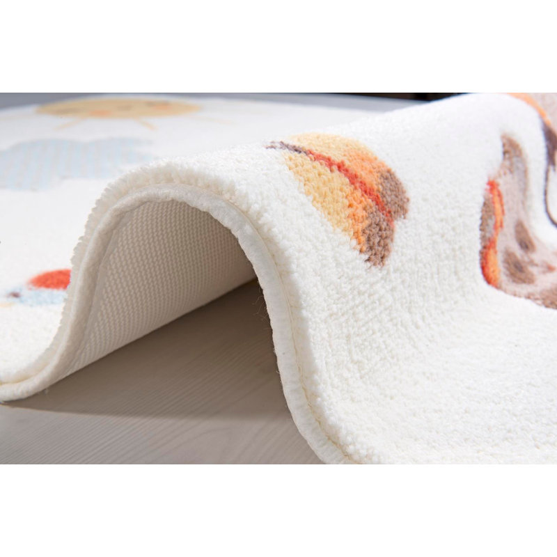 Guernon White/Brown Rug