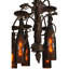 Rustic Lodge 6 - Light Chandelier