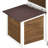 Tucker Murphy Pet™ 11.5 Square Feet Chicken Coop With Nesting Boxes-1563582287