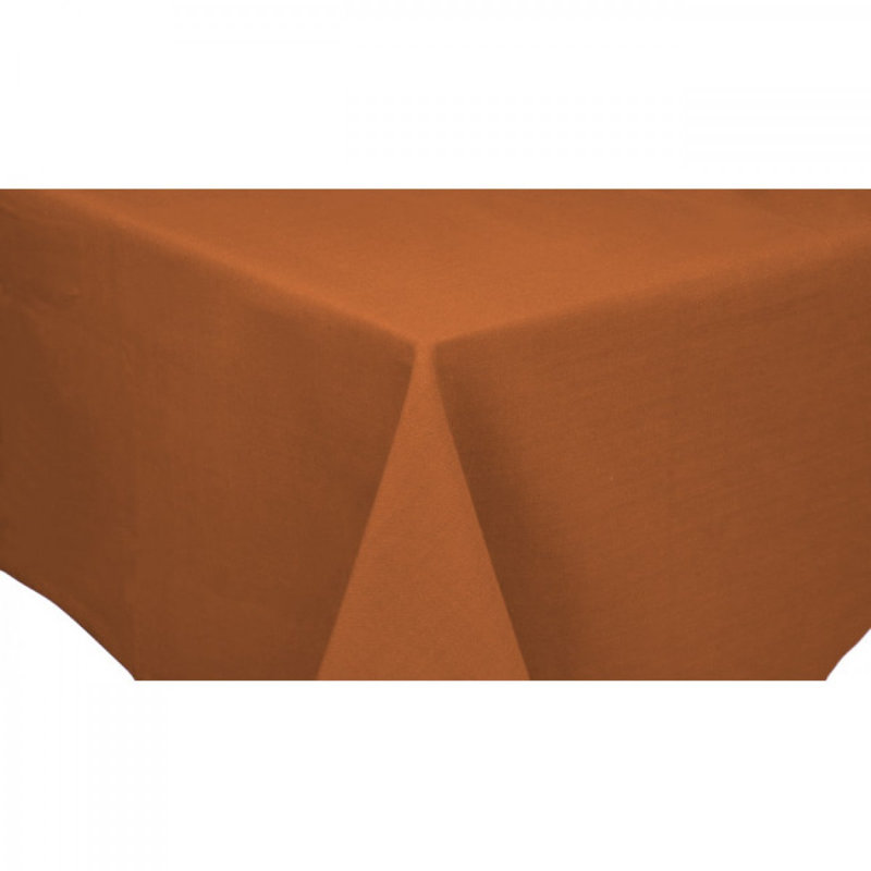 52"x52" Sq. Rust Tablecloth, 52"x52" Sq.