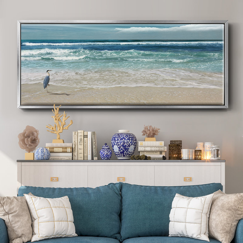 Nature's Symphony- Framed Canvas, 8" H x 20" W