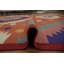 Tapis coloré Kilim 8 x 10 parfait pour les intérieurs confortables