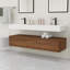 Meuble-lavabo double 60 po