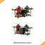 Table de barbecue d'extérieur en métal compatible avec un grand œuf vert, Kamado Joe 18 po