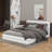 Queen Size Upholstered Platform Bed-548720289