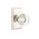 Georgetown Knob with Rectangular Rose