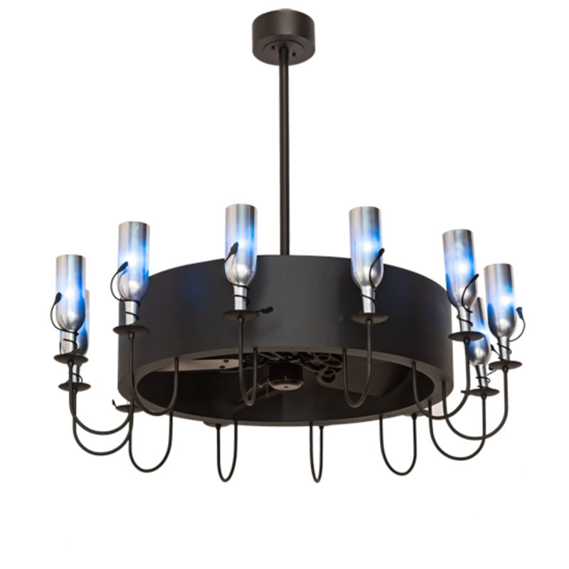 Tuscan Vineyard Downrod Ceiling Fan