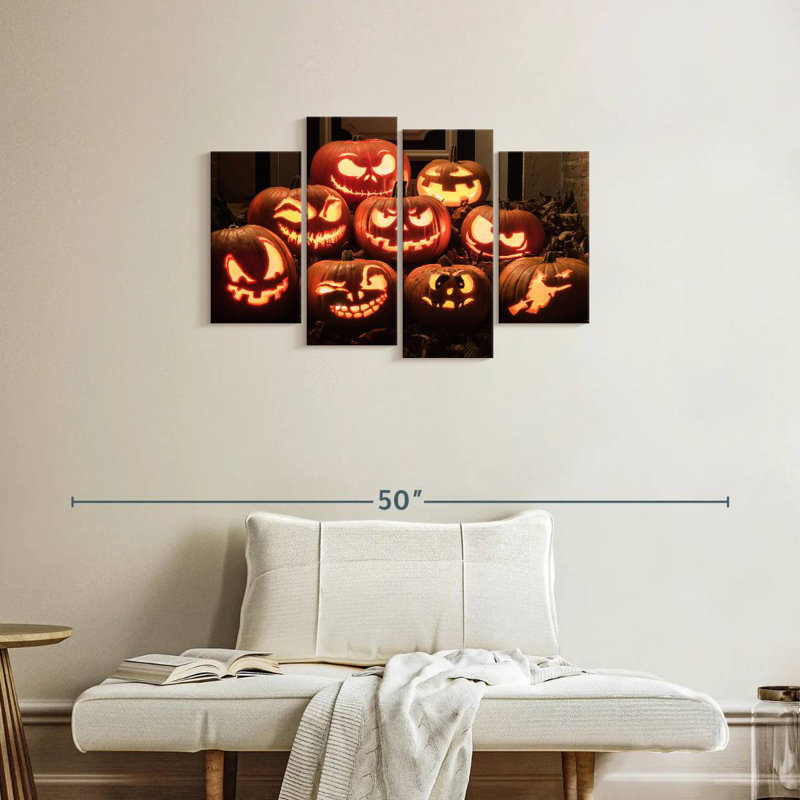 Velours Lelend Jack O Lantern, H 22 po x l 36 po