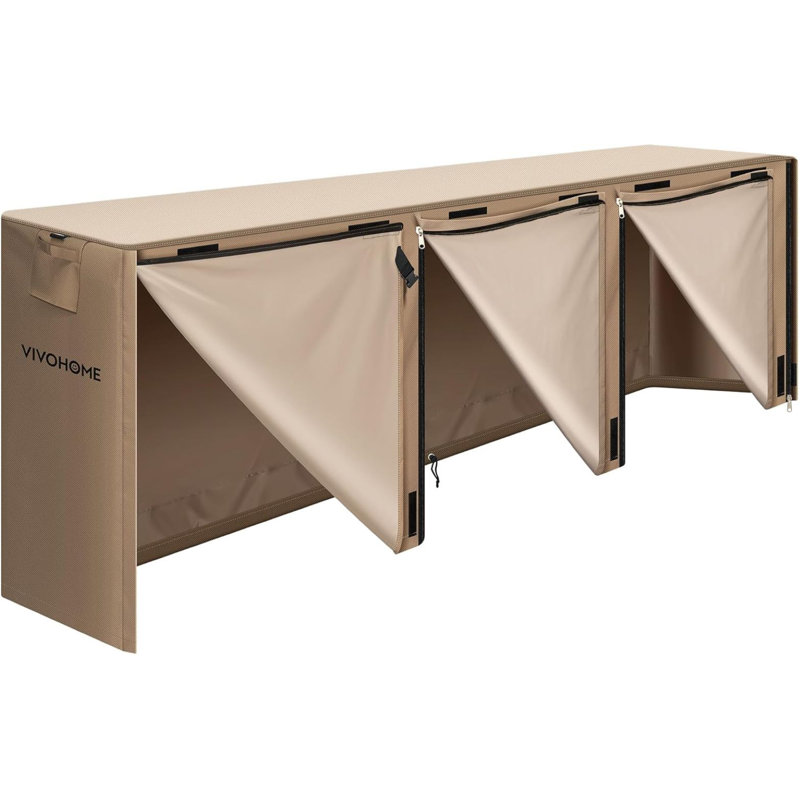 Housse pour support à bûches Oxford, H 42 po x l 22,8 po x P 144 po