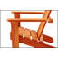 Chaise Adirondack en bois pour enfants