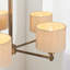 Beedle 5 - Light Shaded Chandelier