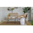 D13x18" Ceramic Barrel Stool With Cutout Design-308592941