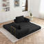 Boneless Folding Floor Couch Corduroy Fold Out Couch Bed-446115924
