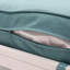 Causeuse de patio en aluminium avec coussins-618119273
