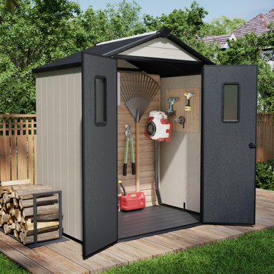 Remise de rangement en résine 6Ftx4Ft