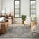Sereno Floral Machine Woven Area Rug