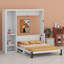 Lit escamotable avec garde-robe Murphy