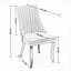 Chaise de salle à manger rembourrée en velours Clarkston-1833044001