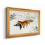 Renard dans un paysage enneigé (Räv i snölandskap), 1900 - Bruno Liljefors - Toile encadrée sur mesure-308150916-308150925-308150931