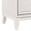 Élégante table de chevet à 2 tiroirs avec beaucoup de rangement et une touche glamour pour les chambres modernes et la vie organisée.-359633515