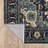 Caia Traditional Medallion Navy/ Blue Area Rug-411786839