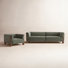 Wanetta 2 Piece Upholstered Living Room Set With Solid Wood Legs