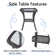 3 Piece Rattan Seating Group with Cushions
