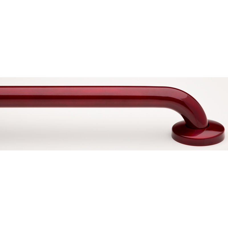No Drill Gripp Grab Bar, 3" H x 21" L x 3" D, Candy Apple Red
