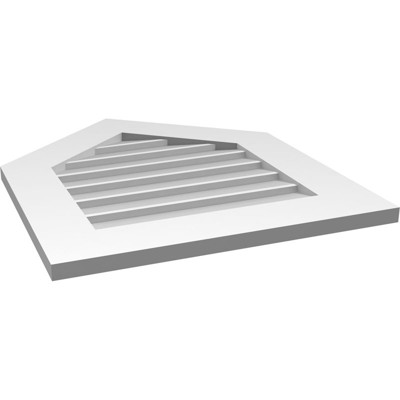 Ventilateur à pignon en uréthane non-fonctionnel Signature, H 26 po x l 22 po x P 1 po