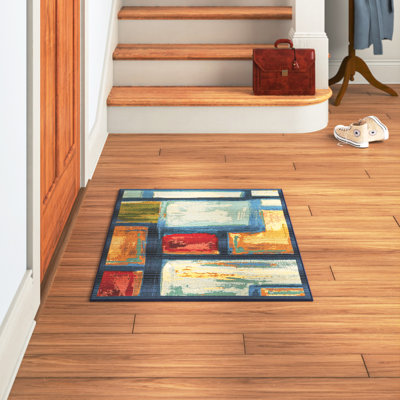 Merrimac Washable Geometric Indoor / Outdoor Rug