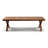 Solid wood rectangular dining table-176882273