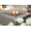 Brooklyn 40" W x 17" H Square Travertine Outdoor Fire Pit Table with Lava Rocks & Cover-1321480413-1325239333