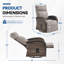 Chaise longue inclinable et réglable en osier Serita-101888312-101888318