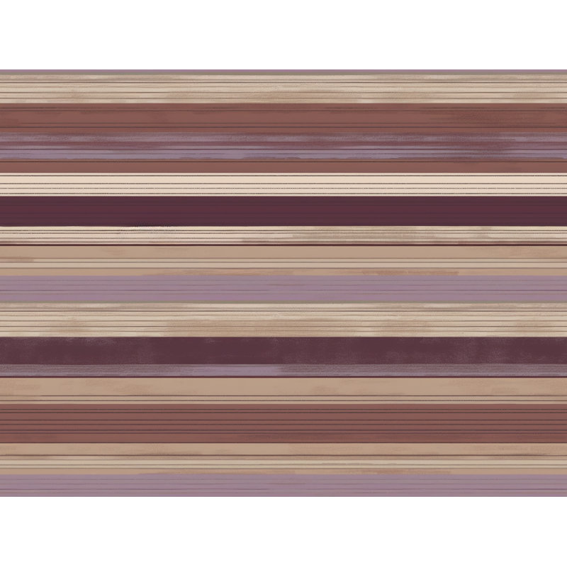 Paisley Bedding, King Comforter, Brown/Purple Striped 1