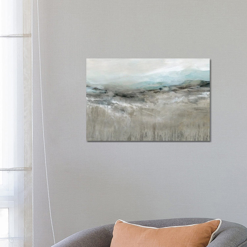 «Distant Foothills» par Carol Robinson, reproduction d'art sur toile tendue, H 12 po x l 18 po x P 1,5 po