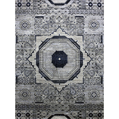 Canterbury Handmade Silk and Wool Oriental Area Rug