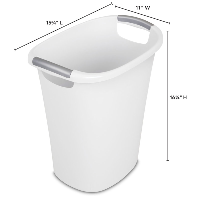 Poubelle 6 gallons Sterilite (ensemble de 6)