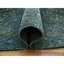 Tapis unique en laine rond nouvel âge 8 pi x 8 pi Stefin - vert