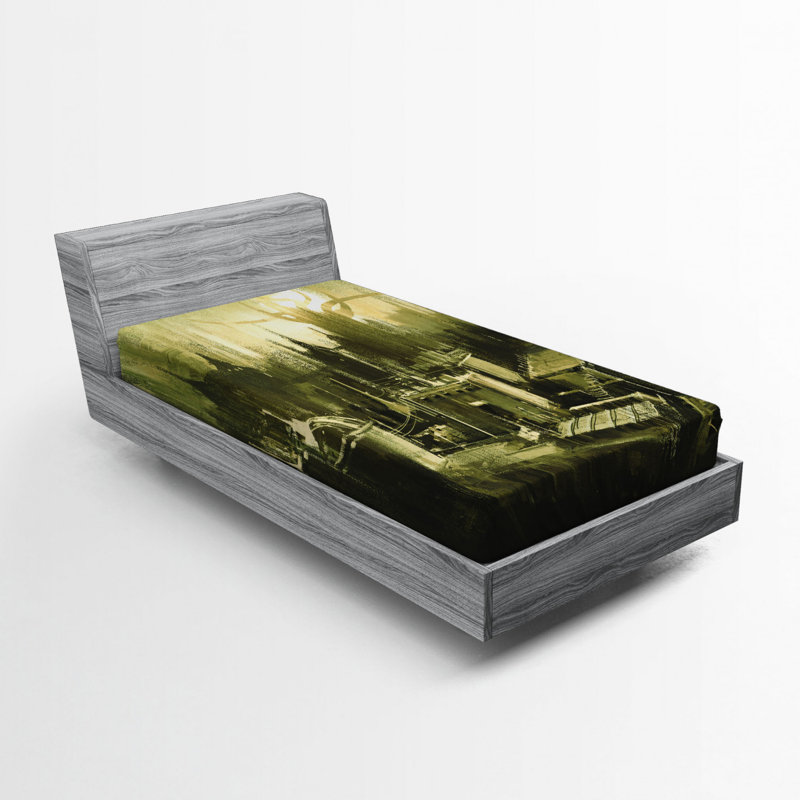 Microfiber Fitted Sheet, Twin Fitted Sheet