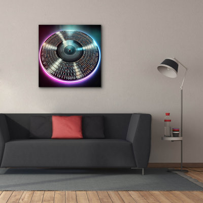 «Epic Graffiti», impression sur toile «Vinyle numérique» par Rey Klimt