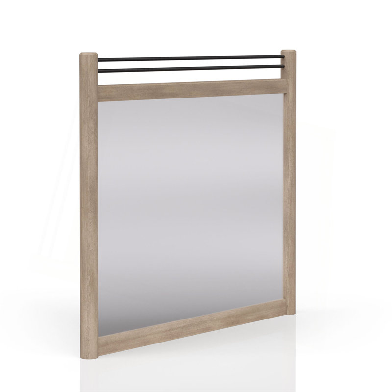 Miroir à affiche couleur sable