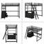 Lit mezzanine simple avec tiroirs Adetola Kids-1155037391