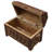 Handmade Wooden Decorative Trunk