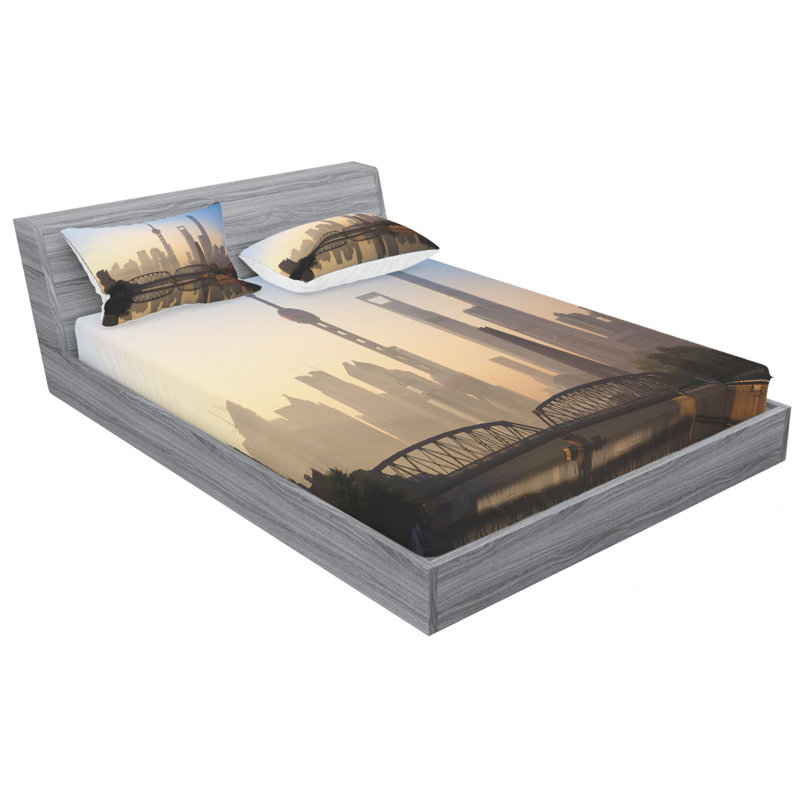 Microfiber Sheet Set, Full Sheet Set with Fitted Sheet