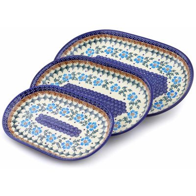 Ensemble de 3 plateaux 3 pièces Rousey